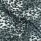 Cold Gray-Black Cheetah Printed Polyester Chiffon Woven Fabric By the Yard